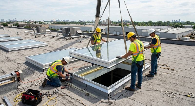 Commercial Skylight Renovation in Puyallup, WA