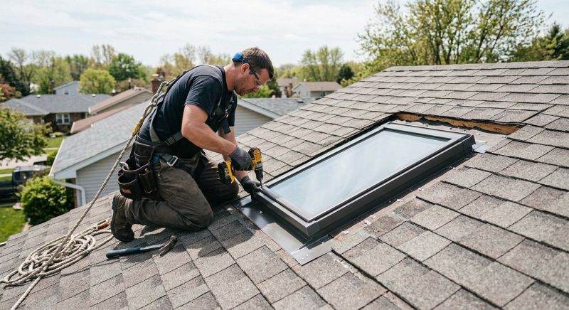 Dome Skylight Installation in Bellevue, WA